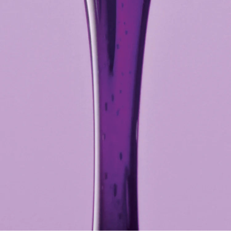 Dripping purple wax