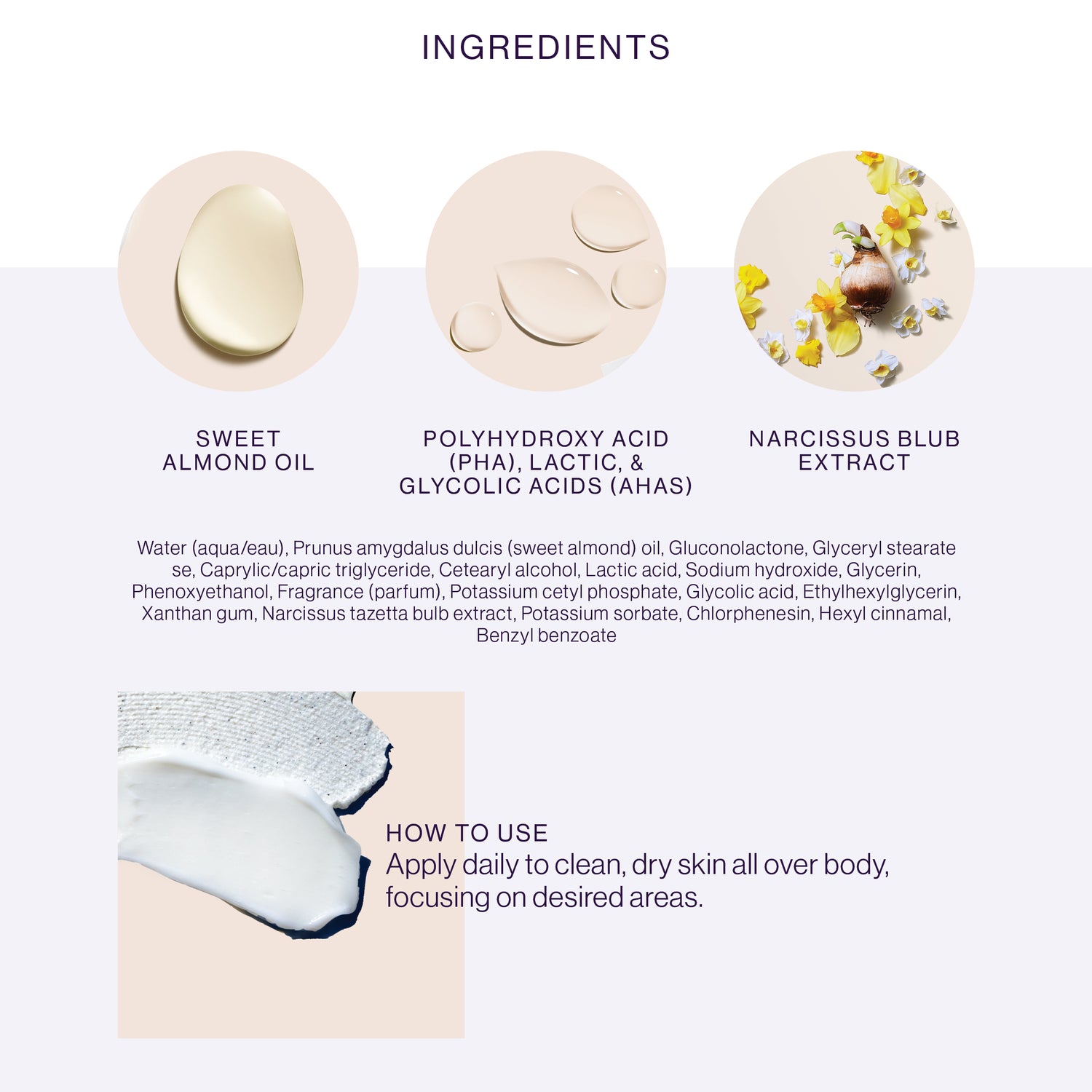 Full ingredient list and directions in product details.