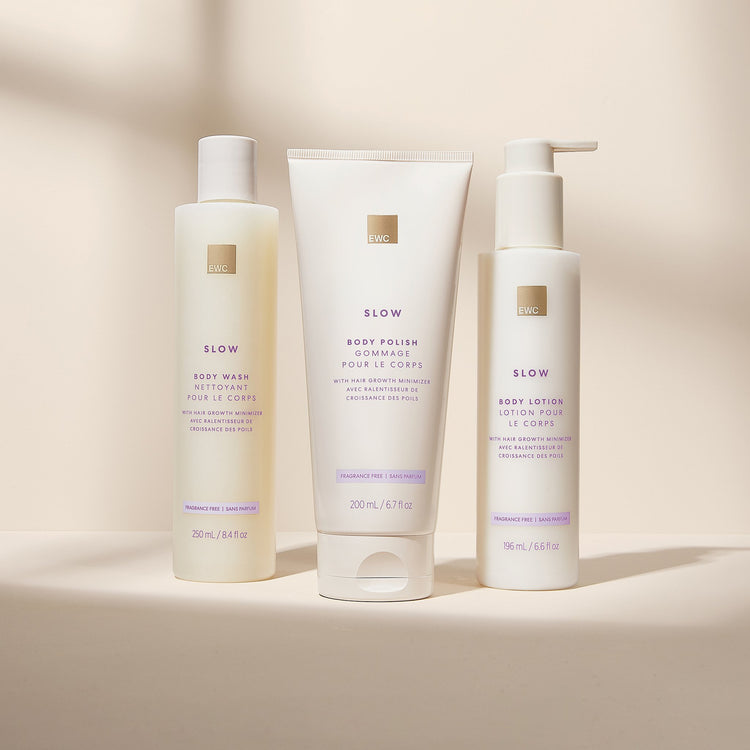 Fragrance Free Slow Kit - Body Wash - Body Polish - Body Lotion - European Wax Center