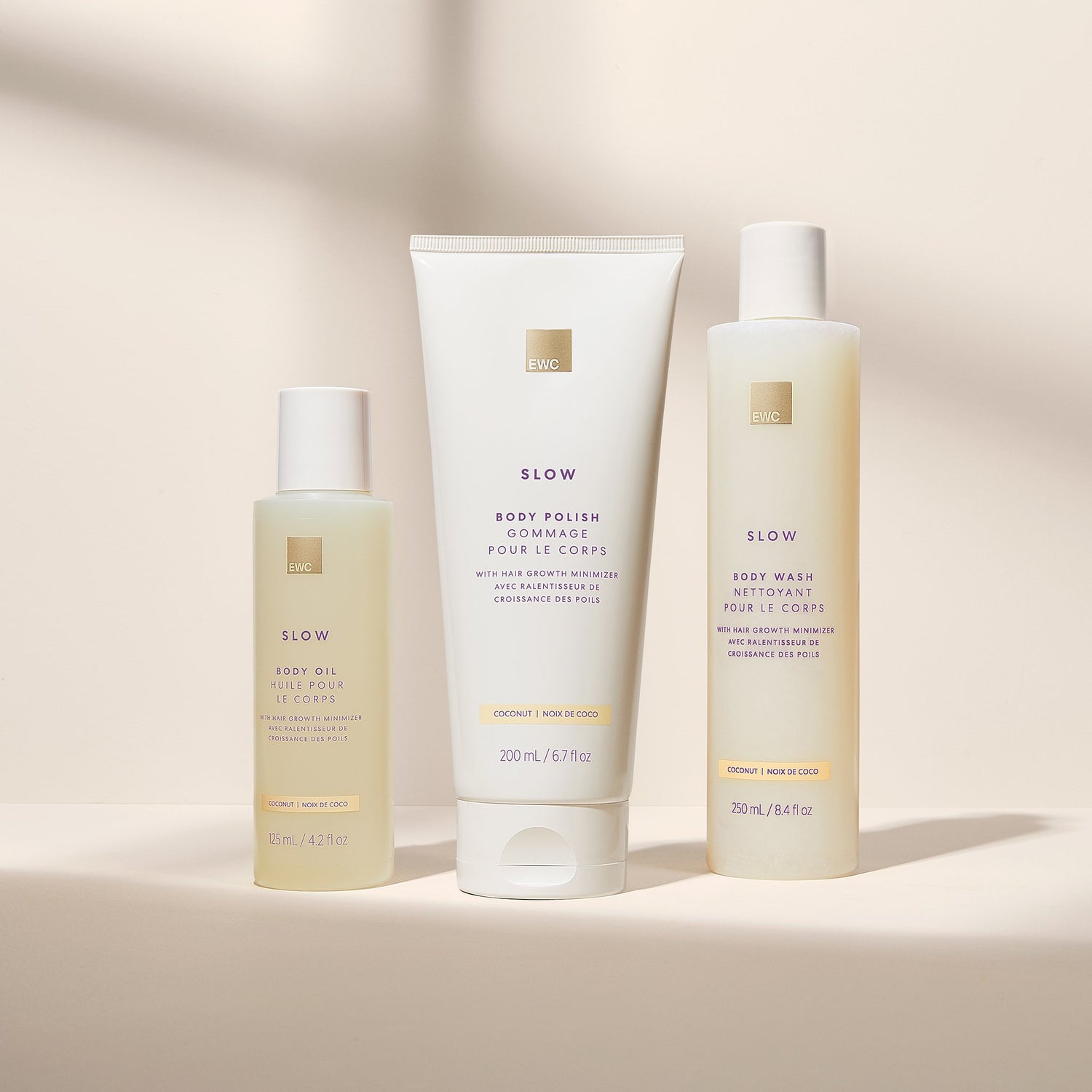 Coconut Body Kit - Slow Kit - Oil Wash Polish - European Wax Center