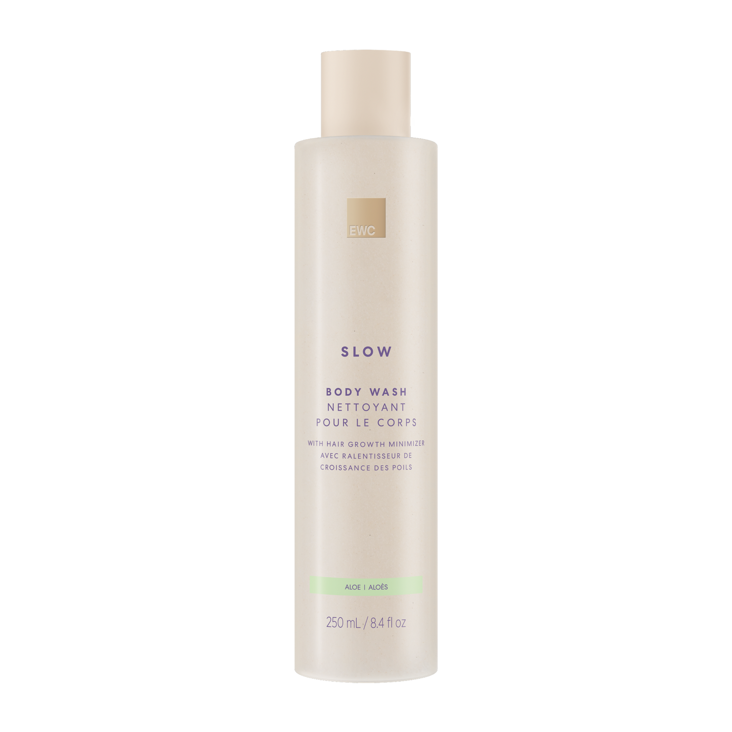 EWC Slow Aloe Body Wash 250 mL bottle