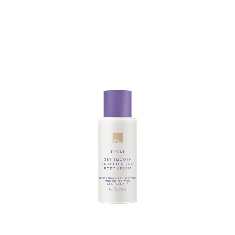 EWC TREAT Travel Get Smooth Skin Clearing Body Cream bottle (60 mL)