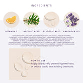 Full ingredient list and directions in product details.