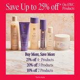Save up to 25% off on Products. Buy more, save more: 25% off 4+ products, 20% off 3 products, 10% 2 products. Terms apply.