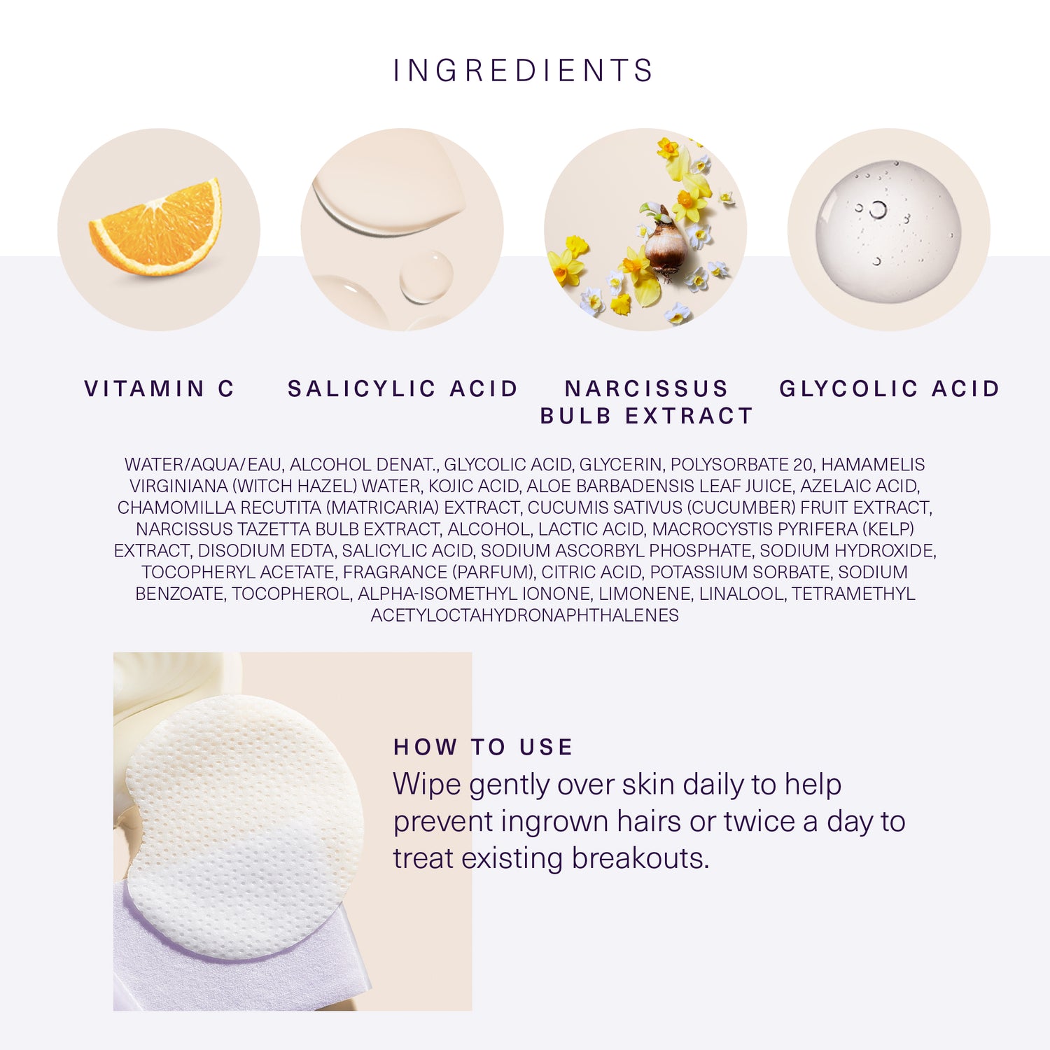 Brightening Ingrown Hair Wipes – European Wax Center Brightening Ingrown Hair Wipes – European Wax Center