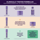 For ingrown hairs, use the original Ingrown Hair Serum, Wipes or the Ingrown Hair Mist. For ingrown hairs + discoloration, use the brightening Ingrown Hair Serum. or wipes. For ingrown hairs + stressed skin, use the Calming Ingrown Hair Serum.