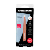 Packaging for the EWC x TWEEZERMAN Slant Tweezer