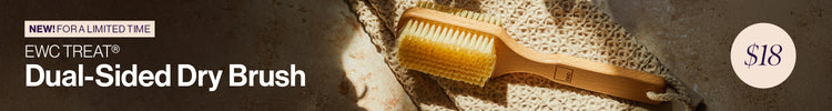New! For a limited time. EWC Treat Dual-Sided Dry Brush, $18.
