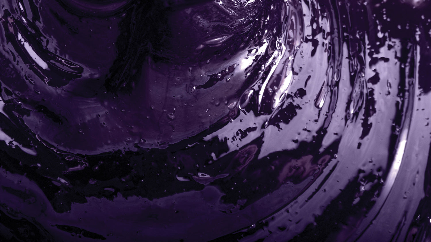 Shiny, purple Wax, called Comfort Wax, is shown