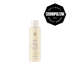 European Wax Center yellow Coconut Body Oil bottle with cream top in front of translucent background with black 2022 Cosmopolitan Holy Grail Beauty Award in top right corner