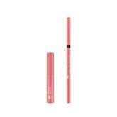 European Wax Center Define and Tame Brow Kit including pink Groom Brow Gel tube and pink Groom Brow Liner and Shaper pencil on white background